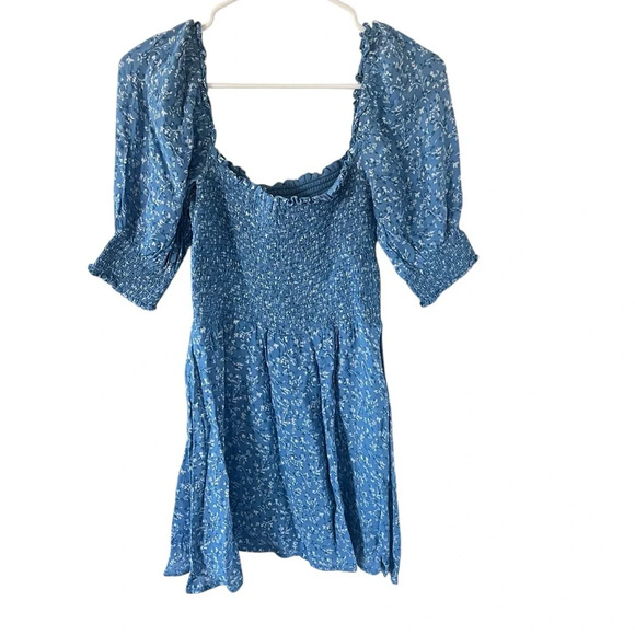 Reformation Elle Smocked Minidress - Suzette - Picture 7 of 8